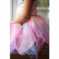 Rainbow Fairy Dress & Wings, Multi, Size 5-6