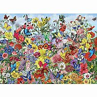 1000pc Butterfly Garden C.H.