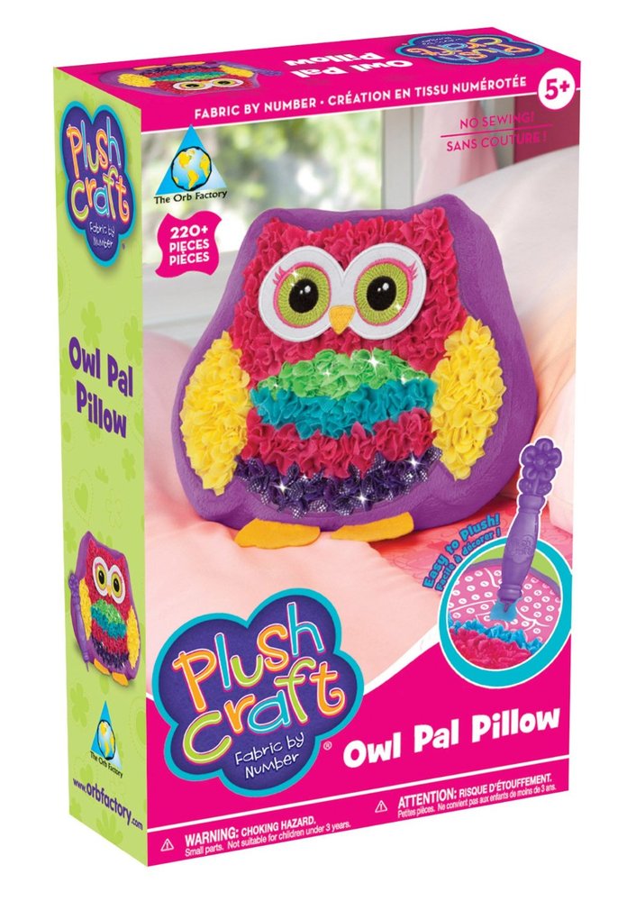 Plush Craft Owl Pal Pillow - The Granville Island Toy Company
