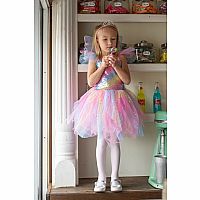 Rainbow Fairy Dress & Wings, Multi, Size 5-6