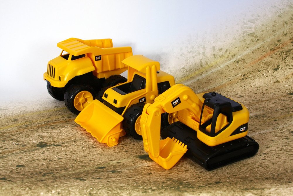 Cat tough tracks store toy construction set