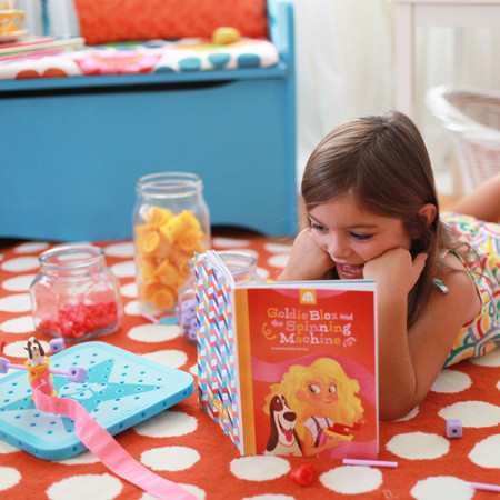 goldieblox spinning machine