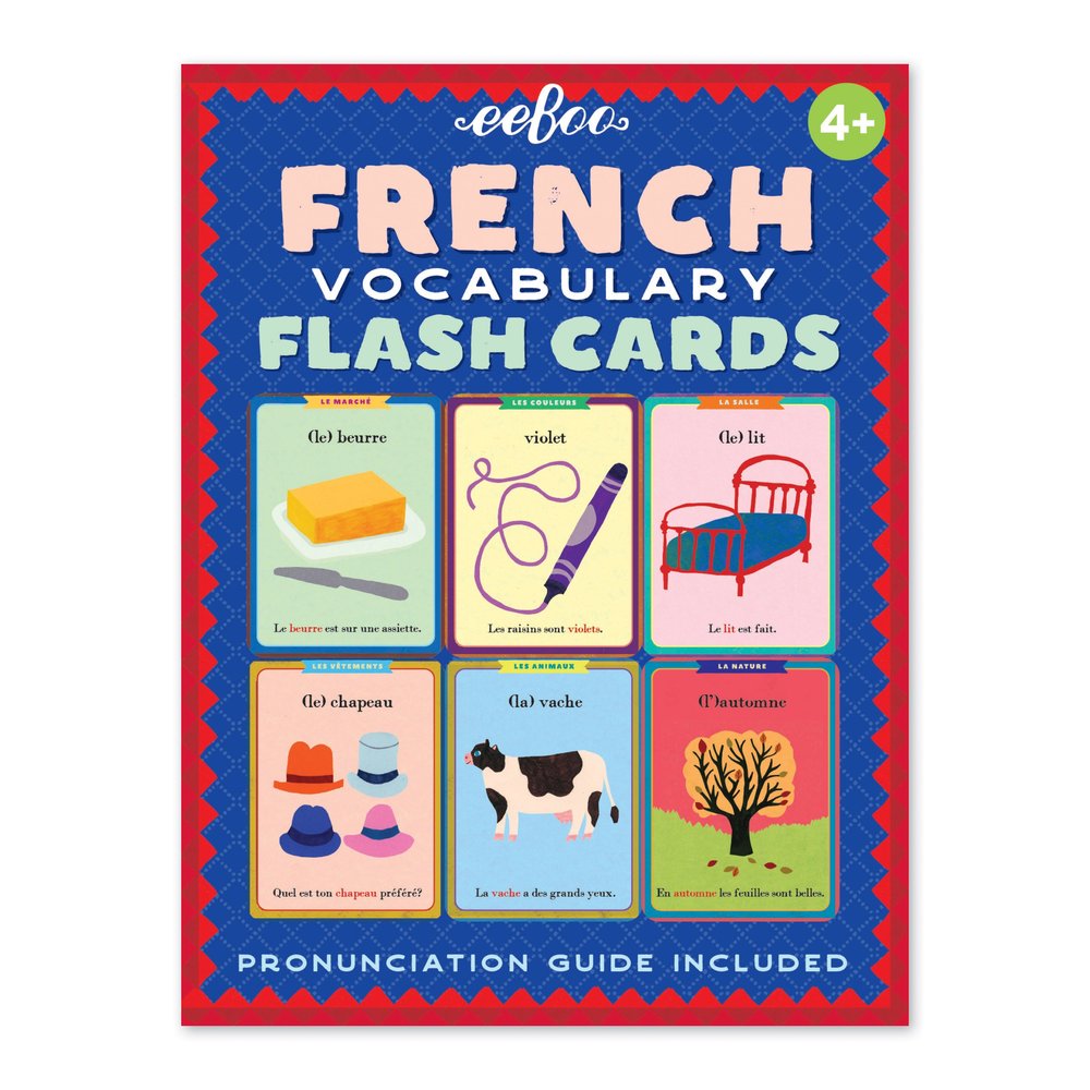 French Flash Cards - The Granville Island Toy Company