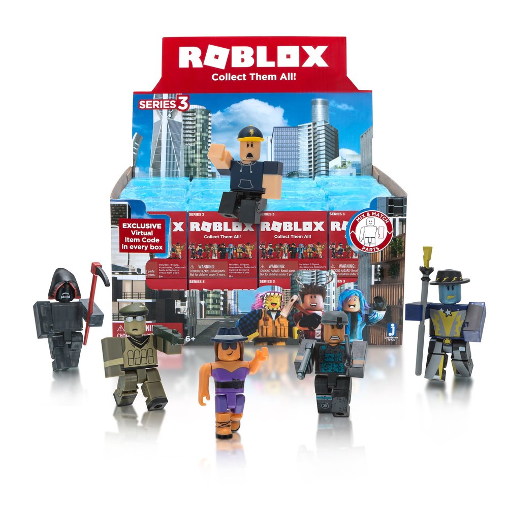 Roblox Blind Box Asst Series 3 The Granville Island Toy Company - roblox series 3 blind boxes blue mystery toy figures