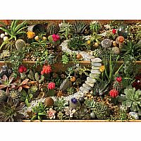 1000pc Cobble Hill: Succulent Garden