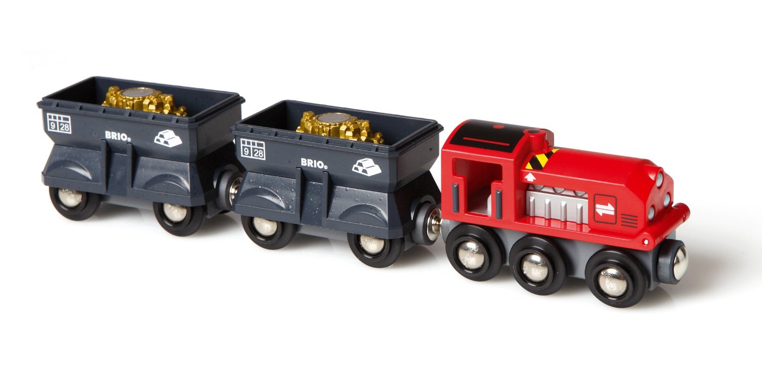 brio gold locomotive