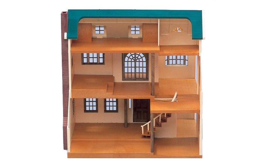 calico critters deluxe village house