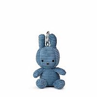 Miffy Corduroy Keychain 4" Aviator Blue