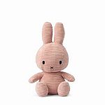 Miffy Sitting Corduroy 13" Pink