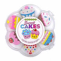 Sweet Cakes Scented Erasers