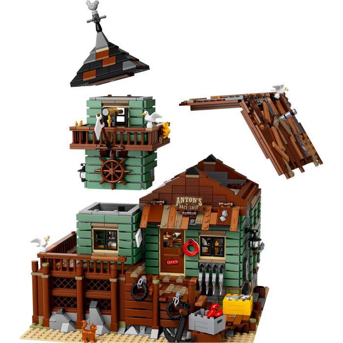 lego 21310 ideas old fishing store