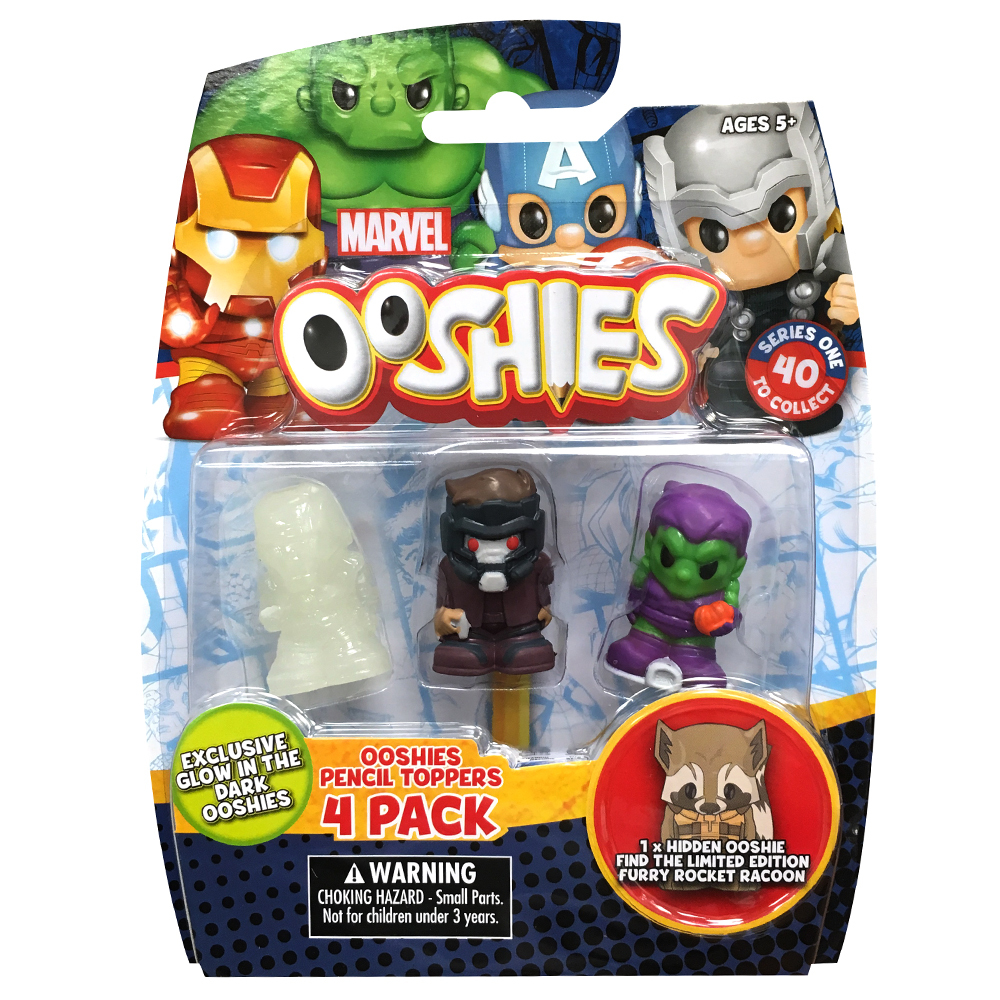 Ooshies Marvel 4pk - The Granville Island Toy Company