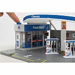 Chevron Gas Station Playset