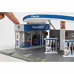 Chevron Gas Station Playset