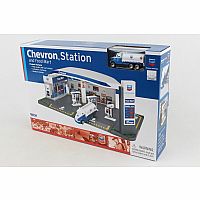 Chevron Gas Station Playset