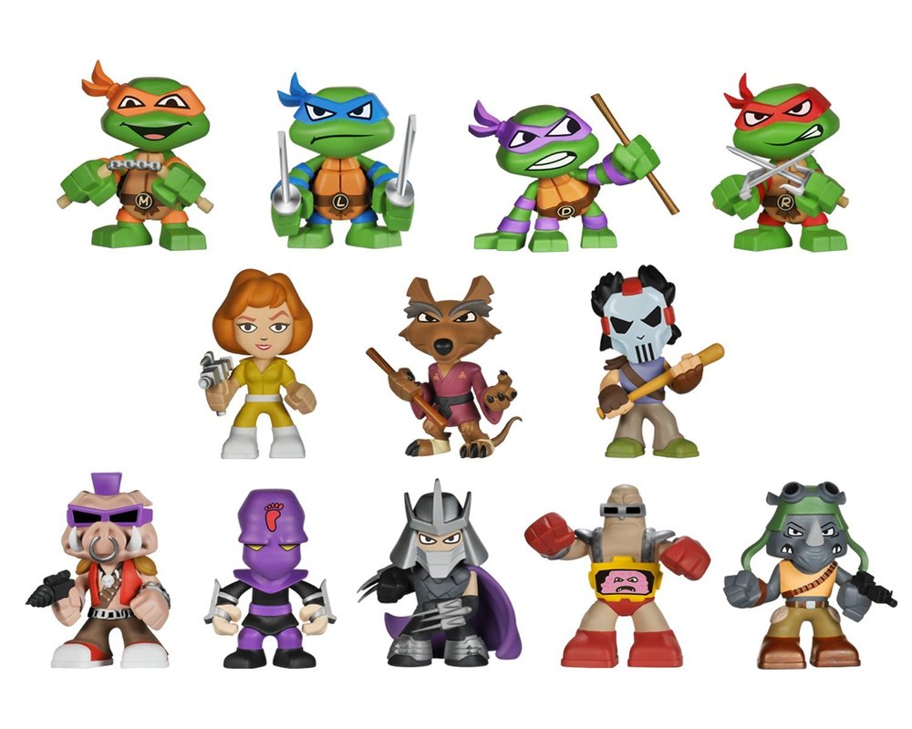 Teenage Mutant Ninja Turtles: Funko Mistery Mini (12pc PDQ)