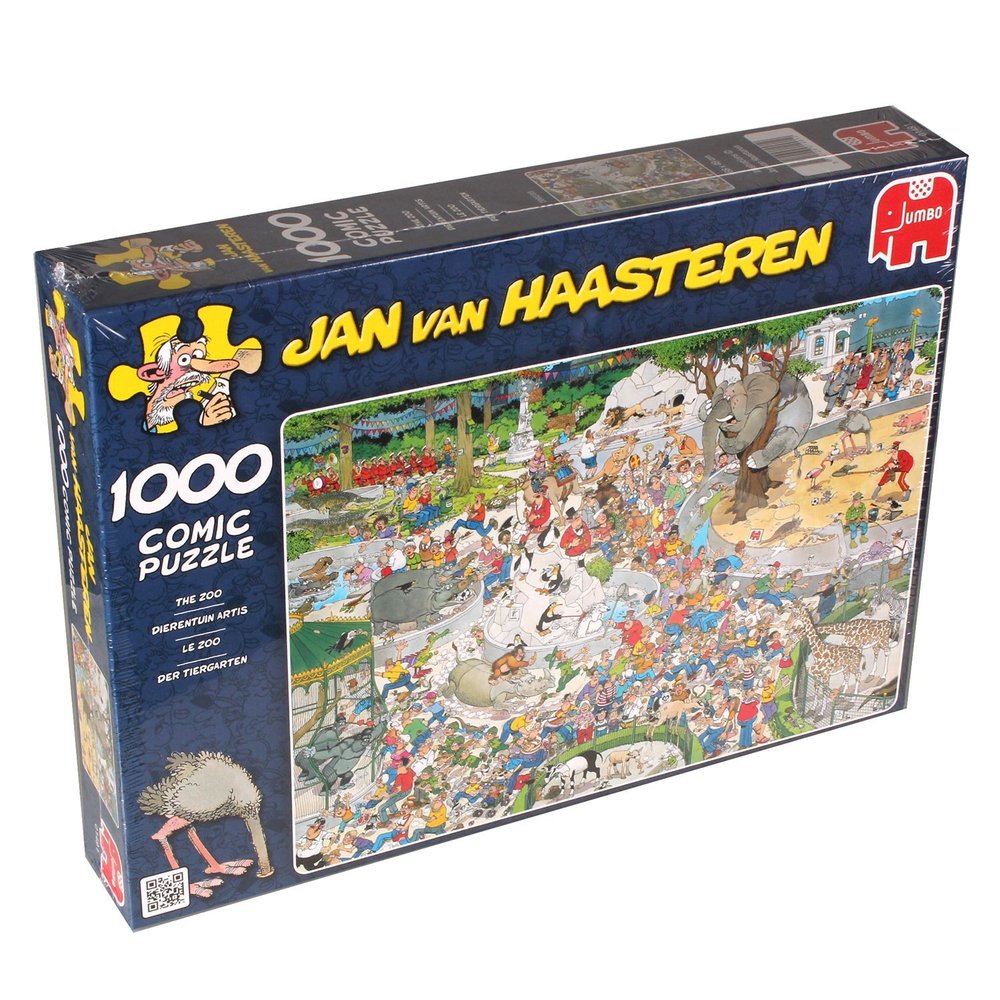 1000pc Jan van Haasteren - The Zoo - The Granville Island Toy Company